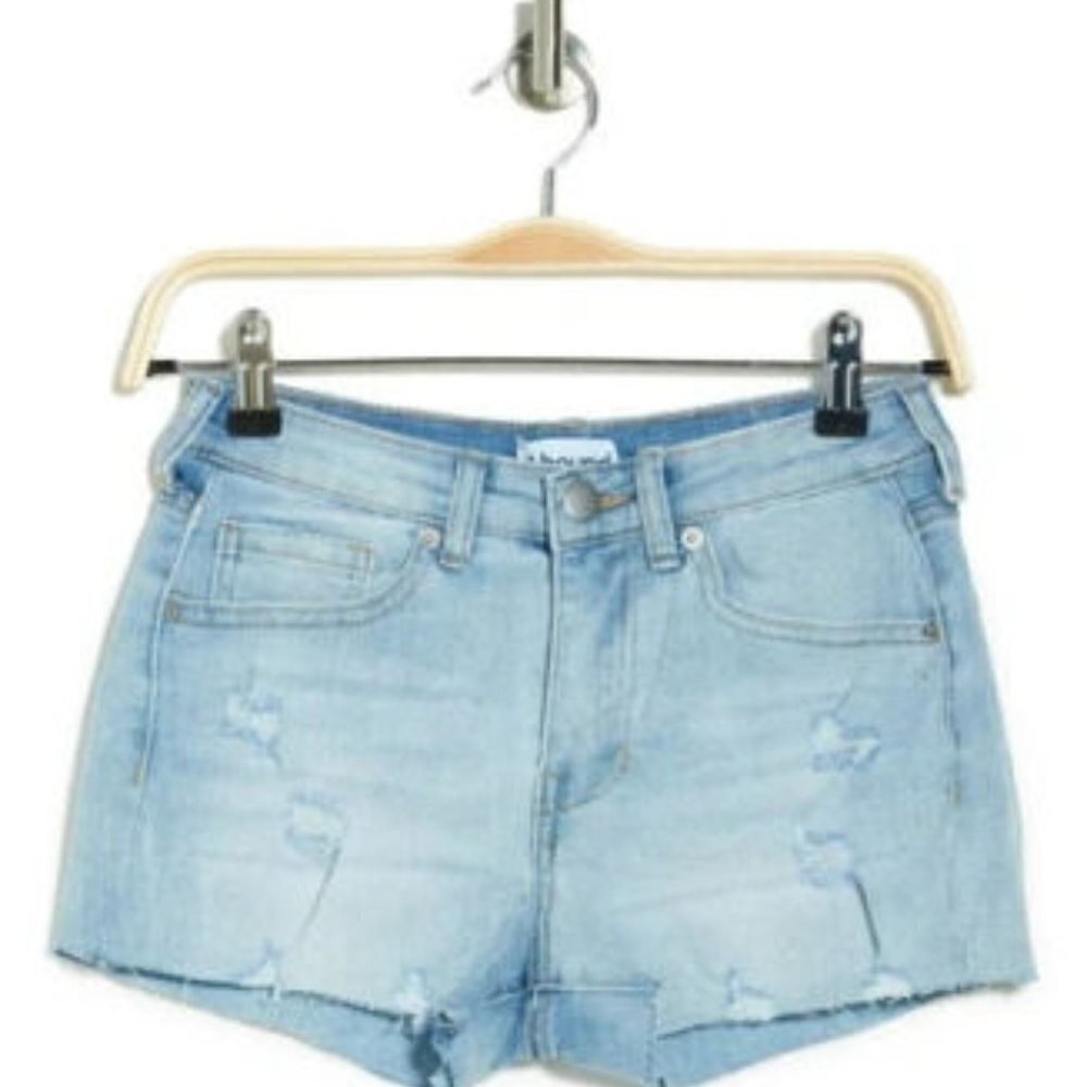 ABOUND Bnwot Womens Stretch Cheeky Jean Shorts Distressed